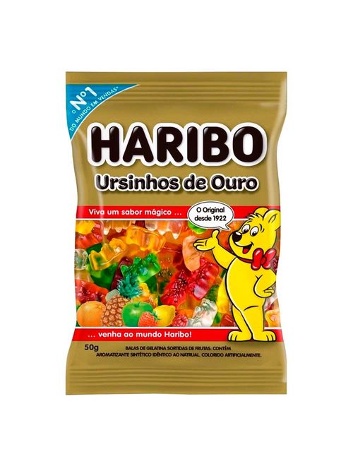 Bala de Gelatina Ursinhos de Ouro 50g - Haribo