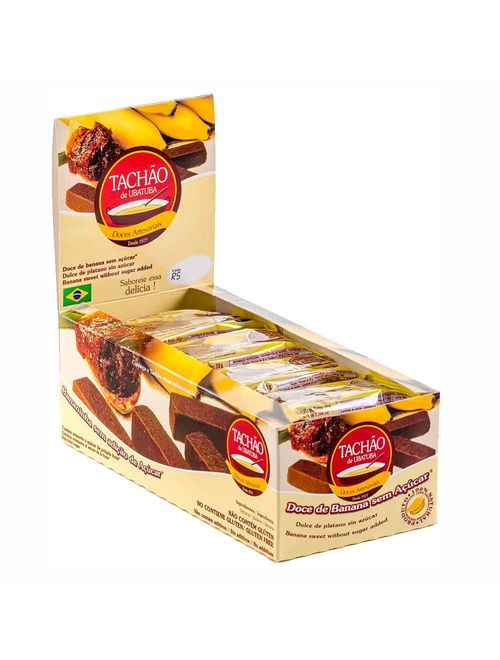 Bananinha Sem Açúcar 30g c/24 - Tachão de Ubatuba