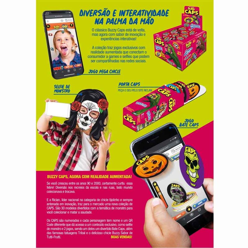 Chiclete-Buzzy-Caps-Monstro-Tutti-Frutti-360g---Riclan