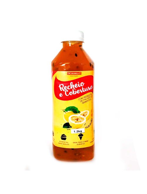 Recheio e Cobertura de Frutas Maracujá 1,2kg - Di Caramella