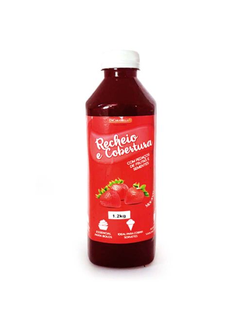 Recheio e Cobertura de Frutas Morango 1,2kg - Di Caramella