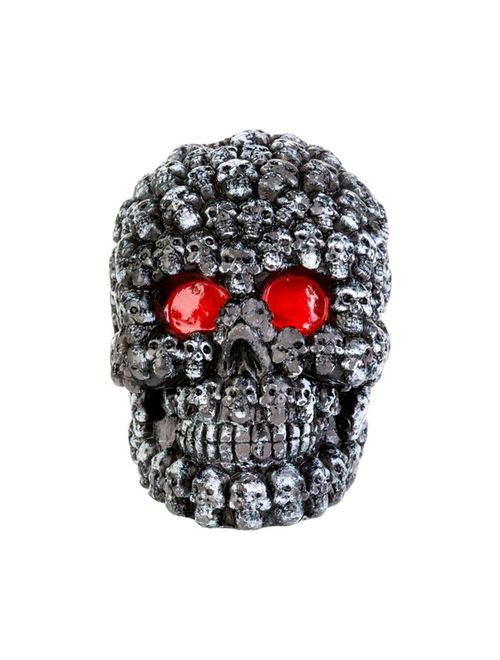 Halloween Vela Caveira H095 - Silver Festas