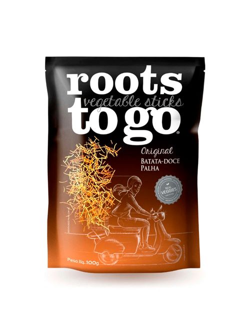 Batata-Doce Palha 100g - Roots To Go