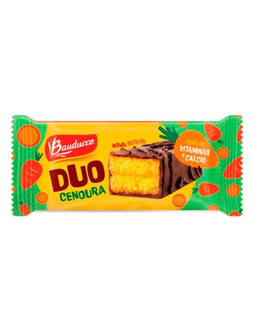 Bolinho Duo Cenoura e Chocolate 27g - Bauducco