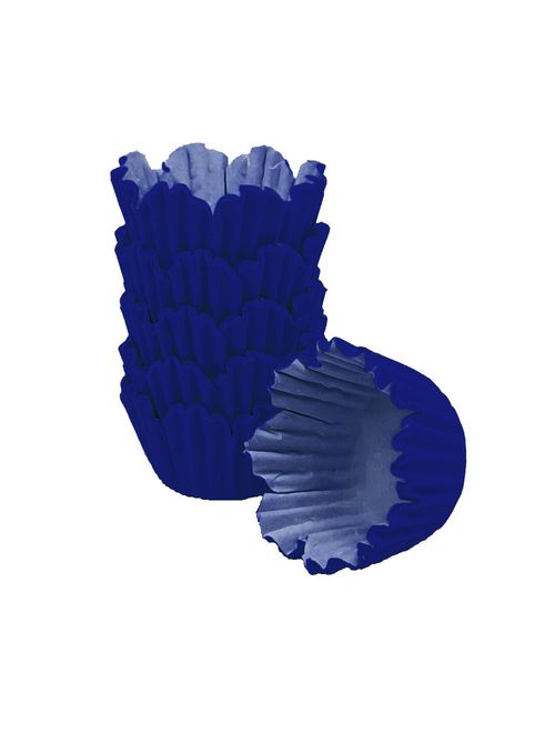 Forminha Lisa Recortada para Doces Azul Royal No 5 c/100 - Reiki