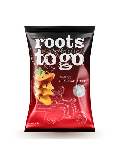 Chips De Batata Doce Teriyaki 45g - Roots To Go
