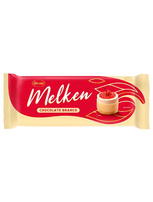 Barra de Chocolate Melken Branco 1,01kg - Harald