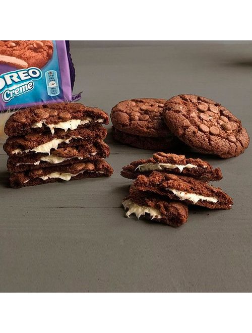 Cookies Gotas Recheado Oreo Creme Sensations 156g - Milka