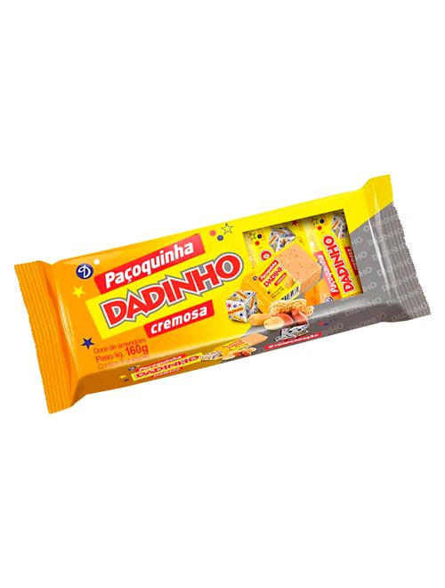 Dadinho Paçoquinha Cremosa 160g - Dizioli