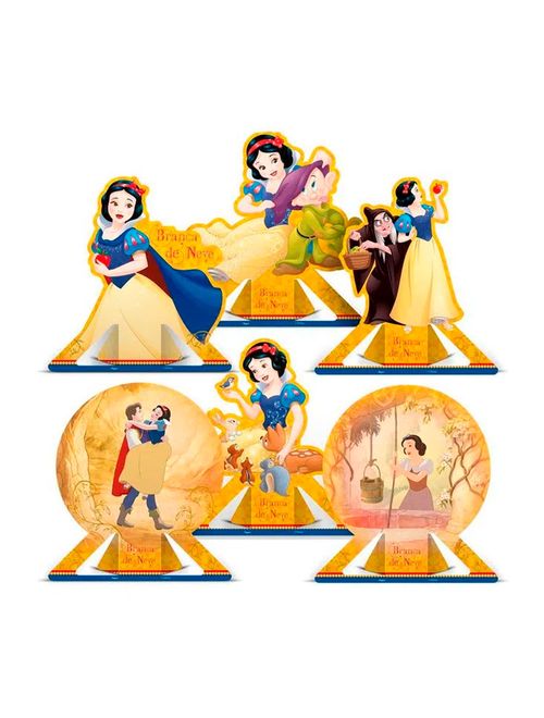 Branca de Neve Clássica Decoração de Mesa c/6 - Regina