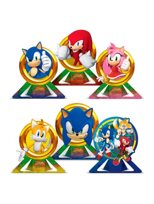 Sonic Decoração de Mesa c/6 - Regina