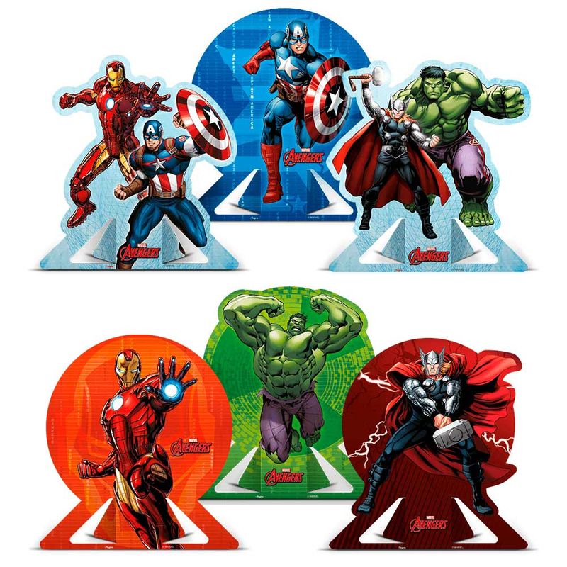 Vingadores-Animated-Decoracao-de-Mesa-c-6---Regina