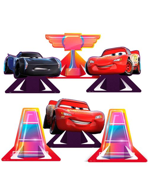 Carros Decoração de Mesa c/6 - Regina