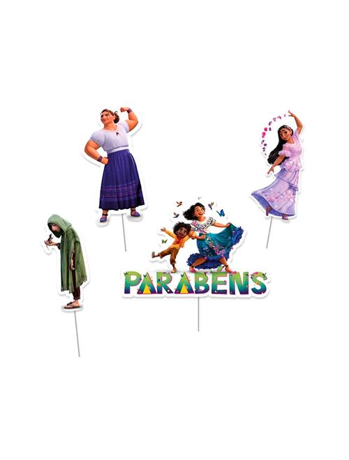 Encanto Topper de Bolo c/4 - Regina