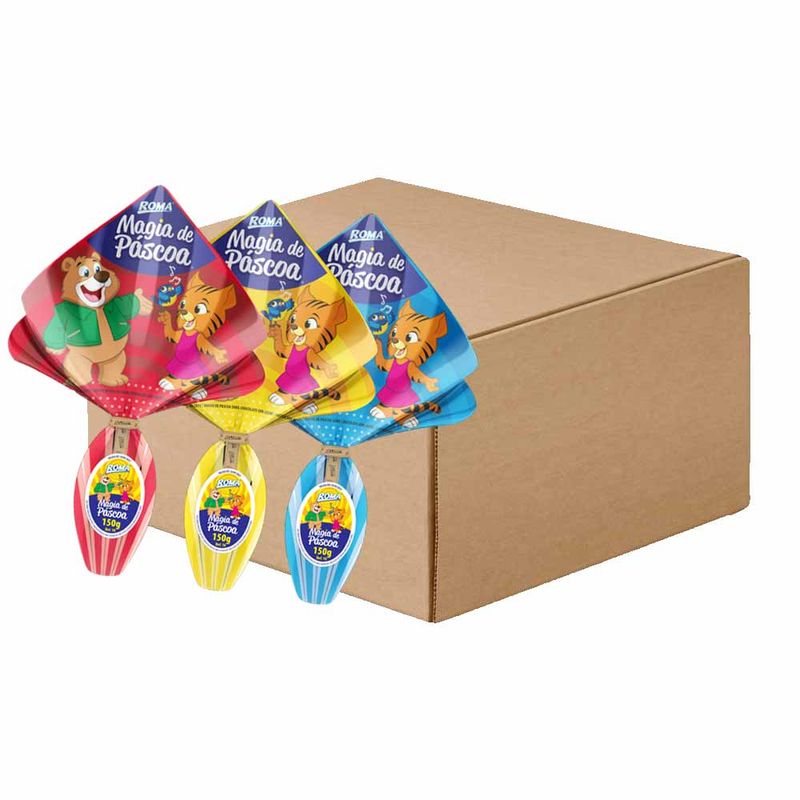 Caixa-de-Ovo-de-Pascoa-Sabor-ao-Leite-150g-c-18-unidades---Roma