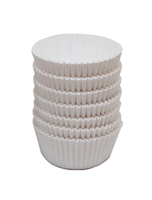 Forminha Lisa para Doces Branca No 2 c/100 - Reiki