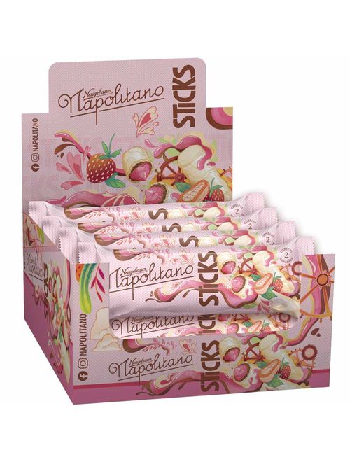 Chocolate Bibs Stick Napolitano 32g c/16 - Neugebauer