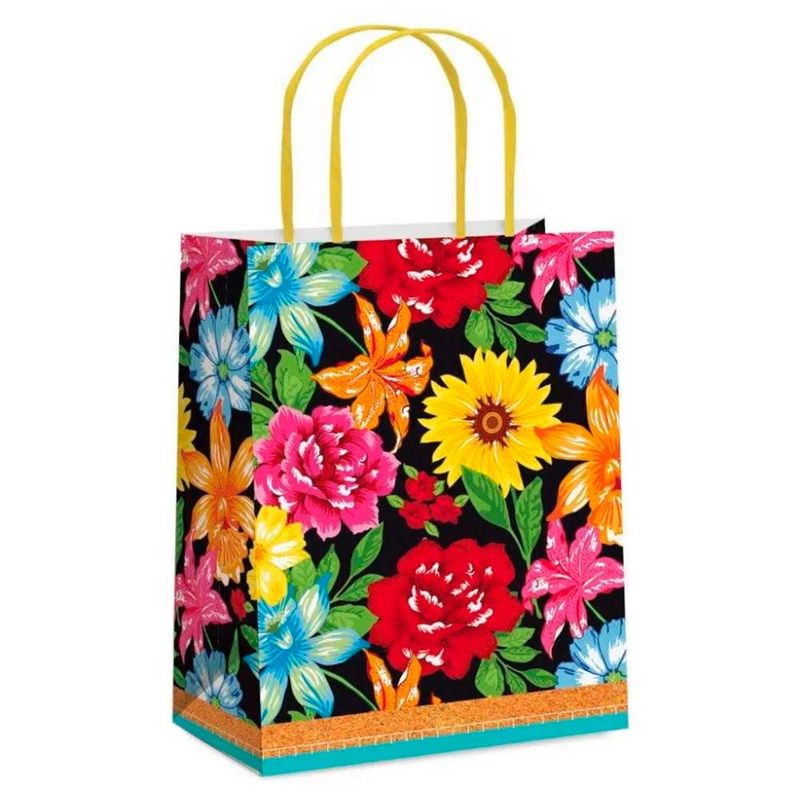 Festa-Junina-Sacola-Papel-Floral-215x15x8cm-Un---Cromus