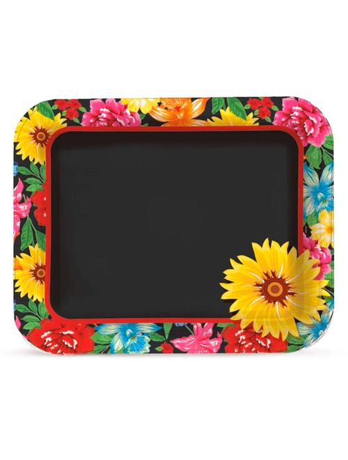 Festa Junina Bandeja Laminada Floral 33x40cm Un - Cromus
