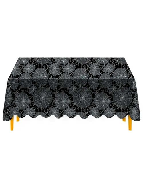 Halloween Toalha de Mesa Teia de Aranha - Silver Festas