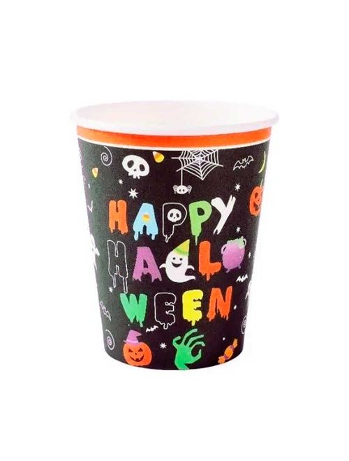 Happy Halloween Copo 270ml c/10 - Silver Festas