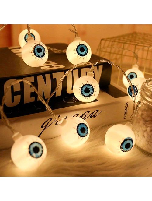 Halloween Decoração 12 Olhos com Luz
