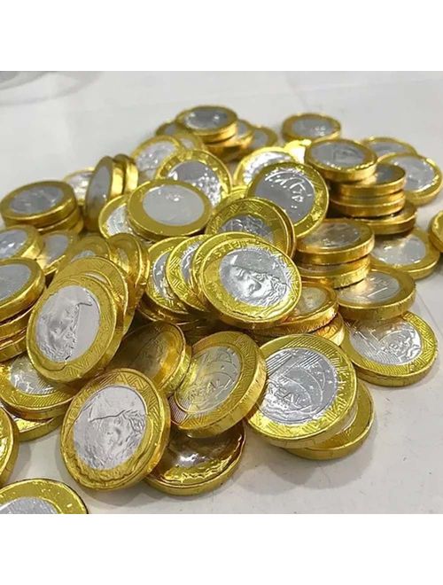 Moedas de Chocolate Pote 300g - Chocolatebank