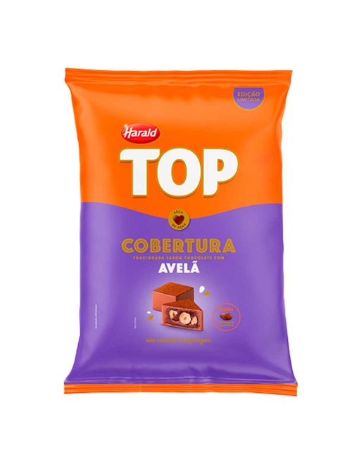 Gotas de Chocolate Fracionado Top Avelã 1,01kg - Harald