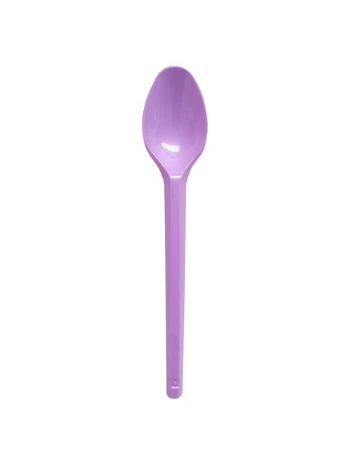 Colher Plástica Sobremesa Lavanda c/50 - Bello