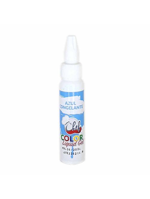 Corante Líquido Gel Azul Congelante 25g - Iceberg Chef