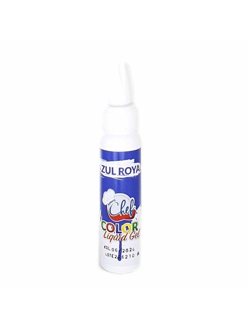 Corante Líquido Gel Azul Royal 25g - Iceberg Chef