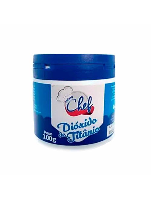 Corante Dióxido de Titânio 100g - Chef Iceberg