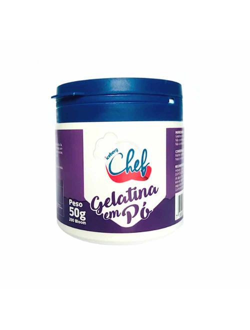 Gelatina em Pó 50g - Chef Iceberg