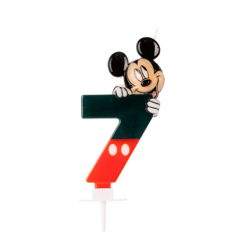 Vela-de-Aniversario-Mickey-Numero-7---Silver-Festas