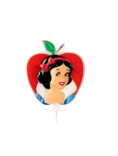 Branca de Neve Vela de Aniversário Disney Princesa - Silver Festas