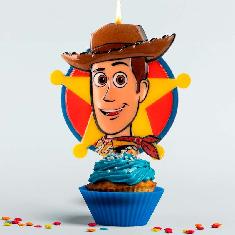 Vela de Cumpleaños inspirada en Woody de Toy Story – LaPiñateria.com®