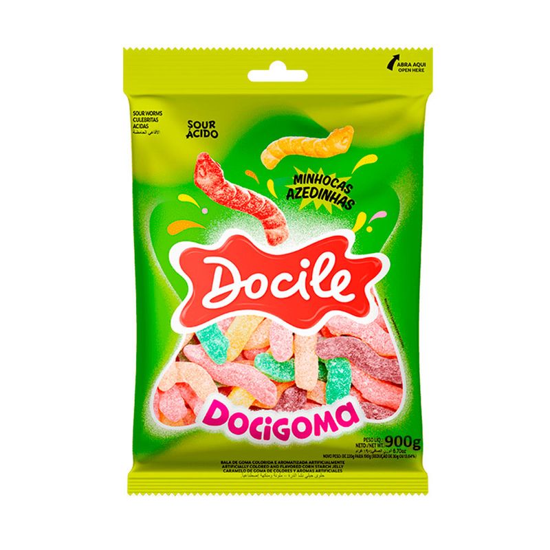 Bala-Minhocas-Azedinhas-900g---Docile