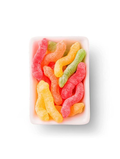 Bala Minhocas Azedinhas 900g - Docile