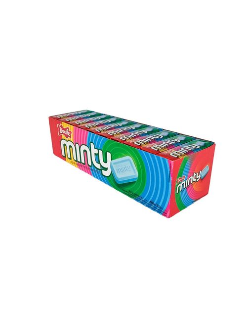 Pastilha Minty Sabor Frutas Sortidas 17g c/40 - Docile
