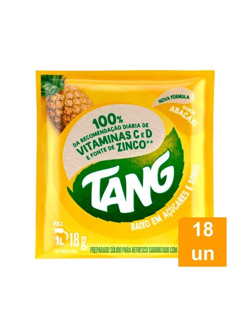 Refresco em Pó Tang Abacaxi 18g c/18 - Suchard