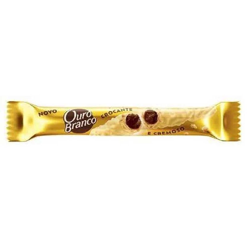 Chocolate Stick Ouro Branco c/15 - Lacta - Doce Malu