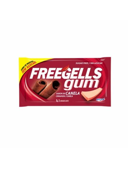 Chiclete Gum Canela 8g c/15 - Freegells