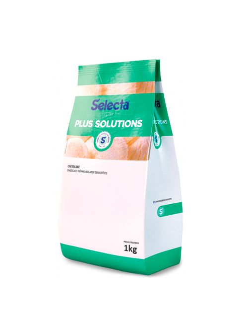 Plus Solutions Pó p/ Gelados Sabor Cheesecake 1kg- Selecta