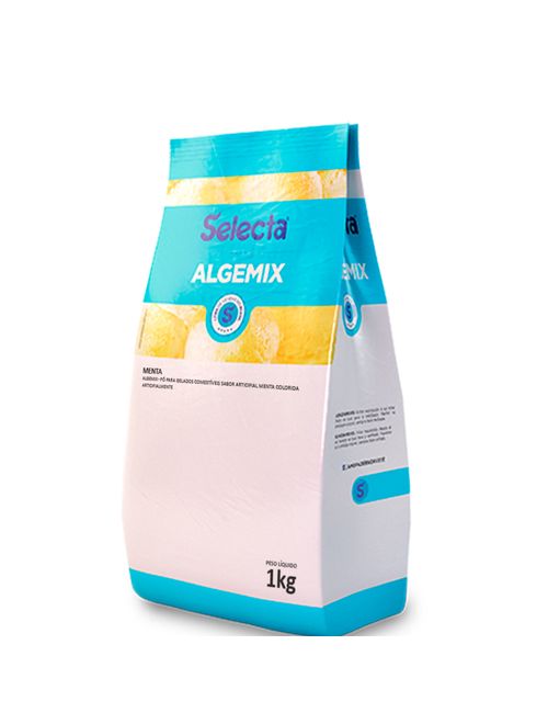 Algemix Pó p/ Gelados Sabor Menta 1kg- Selecta