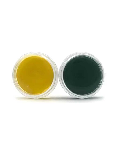 Tinta Facial Cremosa Verde e Amarelo - Rostinho Pintado