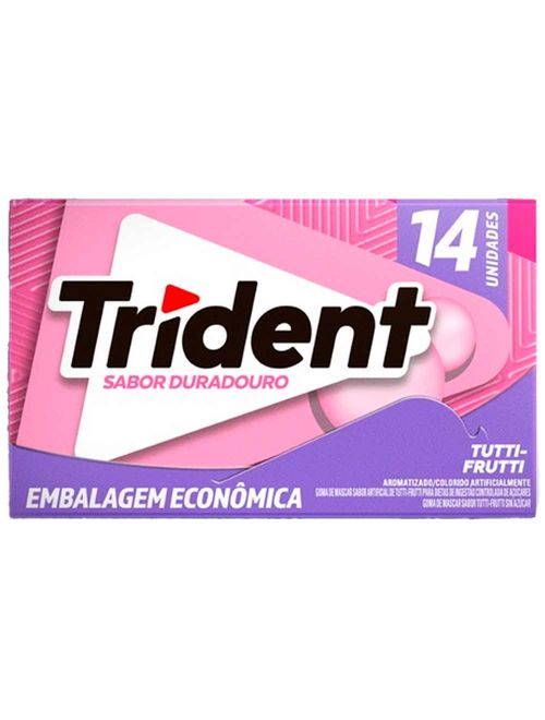 Goma de Mascar Tutti Frutti c/12 - Trident