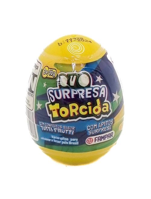 Ovo Surpresa Torcida 10g c/18 - Fampar