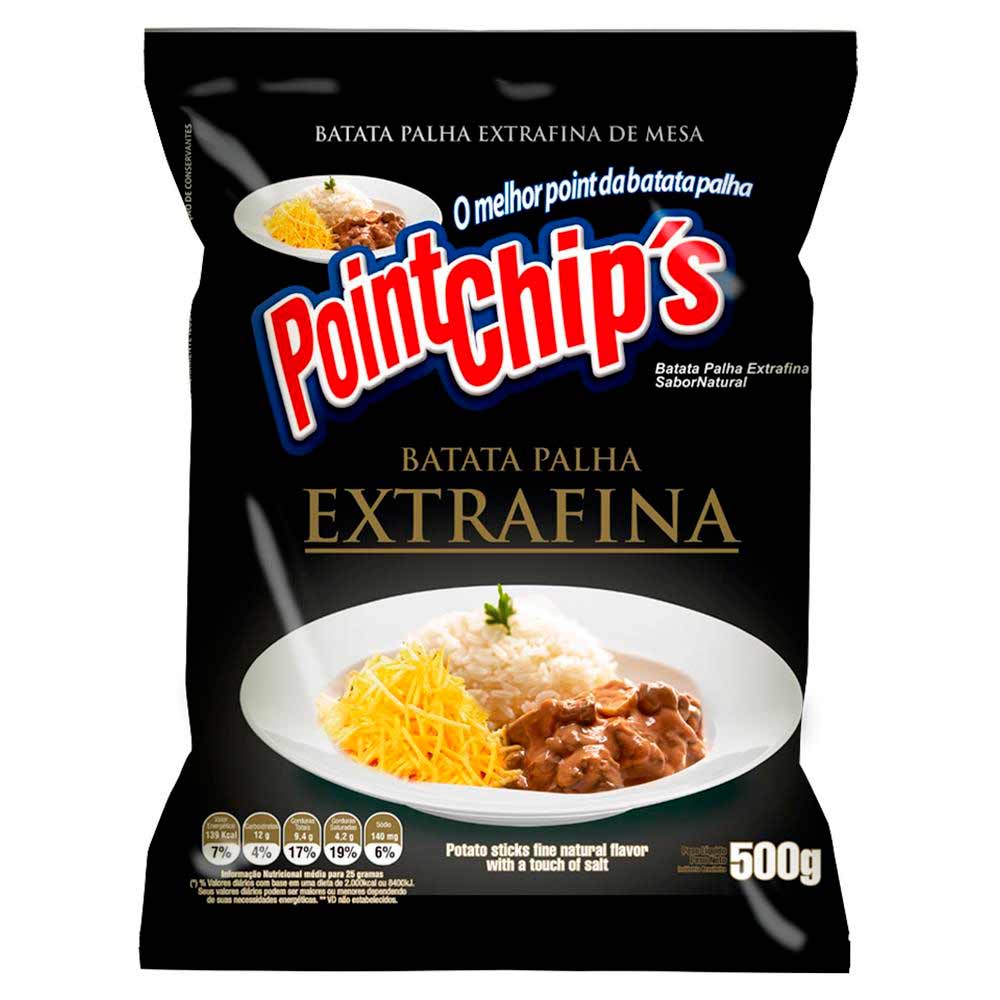 Batata Palha Extrafina 500g - Point Chips - Doce Malu