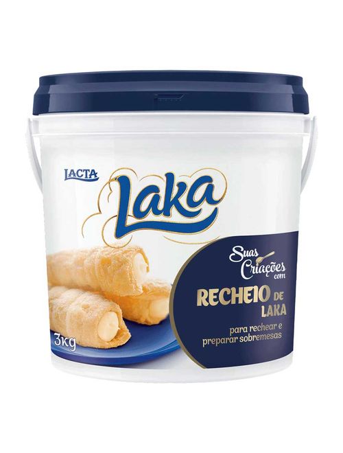 Recheio Cremoso Laka 3kg - Lacta