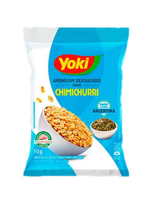 Amendoim Descascado Sabor Chimichurri 150g - Yoki